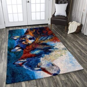 Wolf Rug Carpet