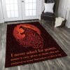 Wolf Fenrir Rug Carpet