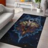 Wolf Galaxy Native American Design Area Rug Carpet