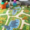 Zoo Animals Rug Carpet