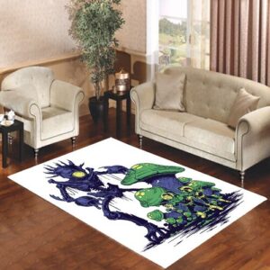 alien mushroom Living room carpet rugs