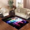 apple galaxy art Living room carpet rugs