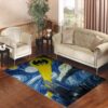 batman signal starry nite Living room carpet rugs