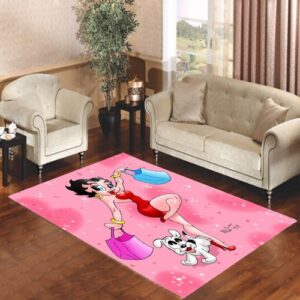 betty boop shopping Living room carpet rugs