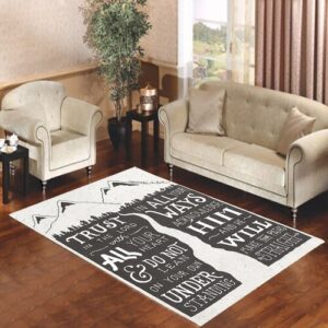 bible verse proverbs 36 Living room carpet rugs