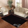 black ovo Living room carpet rugs