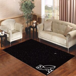 black ovo Living room carpet rugs