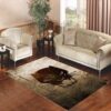 black panther logo Living room carpet rugs