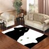 bnw cat Living room carpet rugs
