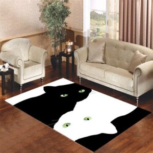 bnw cat Living room carpet rugs