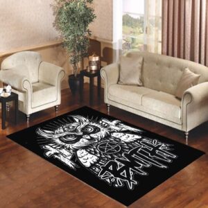 bring me the horizon owl Living room carpet rugs