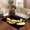 bruce springsteen yellow guitar Living room carpet rugs