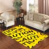 caution Living room carpet rugs