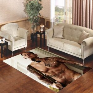 channing tatum brown bkg Living room carpet rugs
