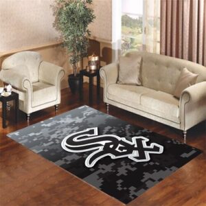 chicago white sox Living room carpet rugs