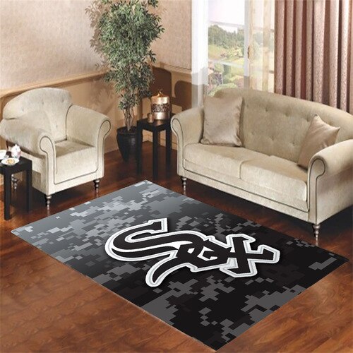 chicago white sox Living room carpet rugs
