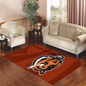 cincinnati bengals banner Living room carpet rugs