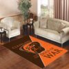 cleveland brown dogs war Living room carpet rugs