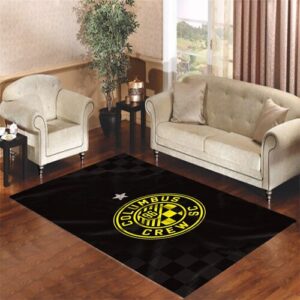 columbus crew sc logo 3 Living room carpet rugs