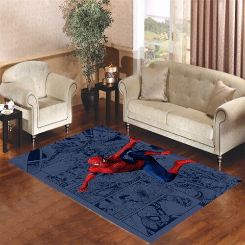 comics of spiderman Living room carpet rugs