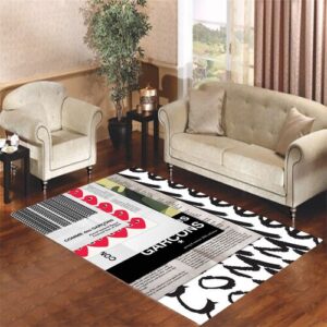 comme des garcons Living room carpet rugs