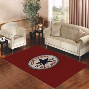 converse logo Living room carpet rugs