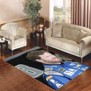 dale earnhardt jr serious Living room carpet rugs