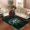 dallas stars logo Living room carpet rugs