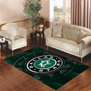 dallas stars logo Living room carpet rugs