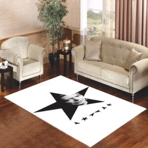 david bowie black star vice Living room carpet rugs