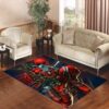 deadpool bw jump Living room carpet rugs