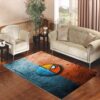 deathstroke logo Living room carpet rugs