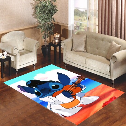 disney stitch 4 Living room carpet rugs