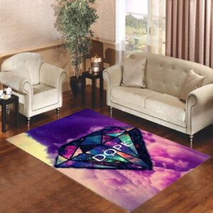 dope diamond space Living room carpet rugs