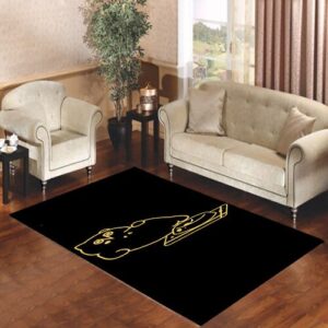 drake oxo fat owl Living room carpet rugs