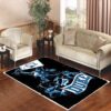duke blue devils radial bkg Living room carpet rugs
