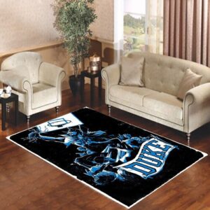 duke blue devils radial bkg Living room carpet rugs