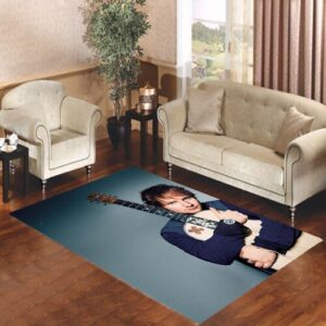 ed sheeran guitar hug Living room carpet rugs