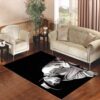 eminem sitting down bw Living room carpet rugs
