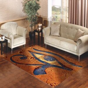 eye egyptian Living room carpet rugs