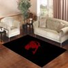 fairy tail logo red Living room carpet rugs