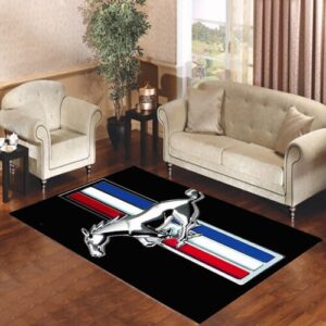 ford mustang Living room carpet rugs