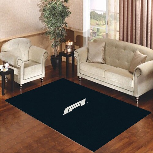formula1 logo wallpaper Living room carpet rugs