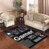 gamer product package shipping carton essential t-shirt Living room carpet rugs