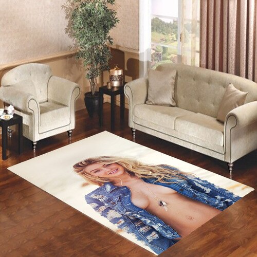 gigi hadid sexy model Living room carpet rugs