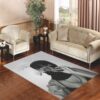 girl in ski mask Living room carpet rugs