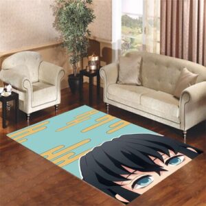 girl of anime Living room carpet rugs