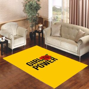 girl power Living room carpet rugs