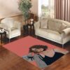 girly art Living room carpet rugs
