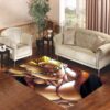 goku and vegeta drangon ball z Living room carpet rugs